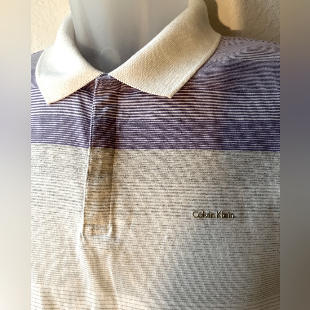 Calvin Klein polo top for men size M